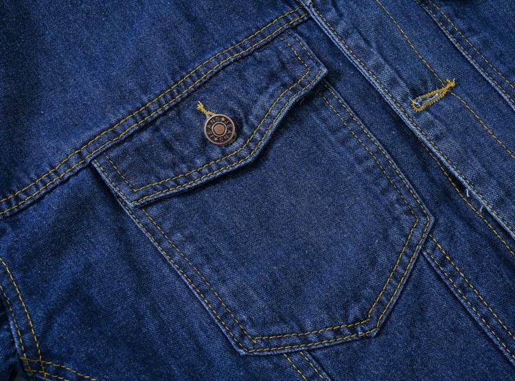 Giacca da donna in denim foderata in pile, calda e calda, con collo in pelliccia sintetica di coniglio, casual, blu, oversize, con spalle scese_voghion.com