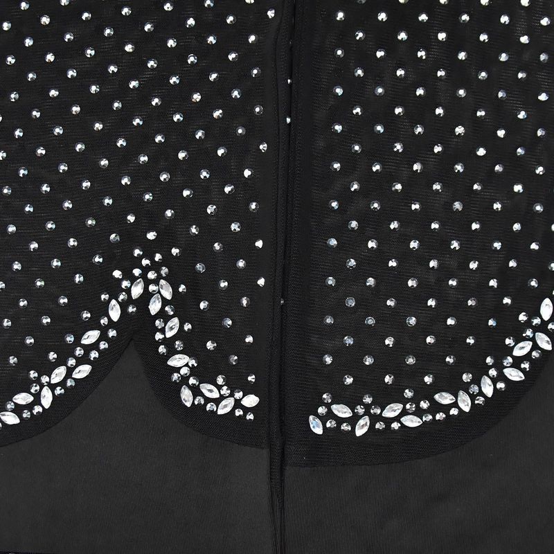 Roupas femininas moda feminina cor sólida malha imprensa broca calças de manga longa macacão_voghion.com