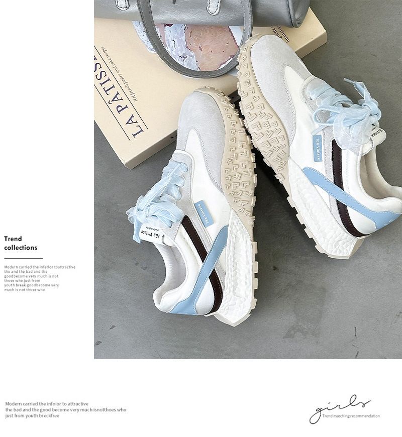 Thick-soled Heightening Shoes Women's Spring New Satin Breathable Sneakers Lightweight Casual Running Shoes_voghion.com