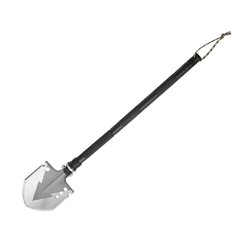 Folding Multitool Portable Compact Camping Survival Shovel_voghion.com