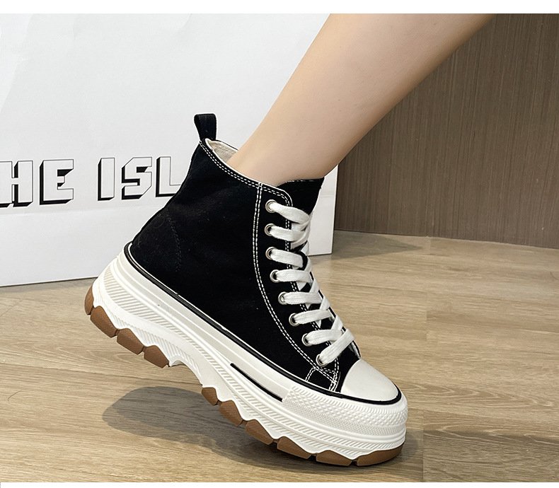 Marka Factory Store Koronka Wydrążone Oddychające Modne Trendy Uniwersalne Buty Do Deski Na Co Dzień Dla Kobiet Buty_voghion.com