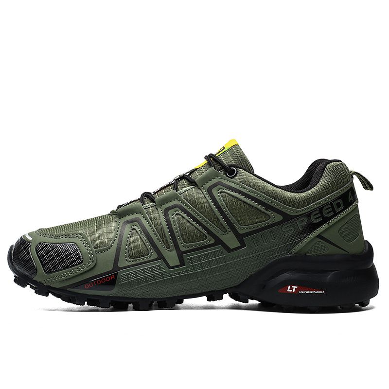 Scarpe da ciclismo per alpinismo da corsa antiscivolo per esterni transfrontalieri scarpe da bicicletta sportive per il tempo libero da uomo scarpe da viaggio Solomon escursionismo_voghion.com