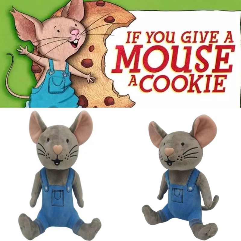 Give If You A Mouse A Cookie Plush Toy Soft Doll Xmas Gift Kids Baby For_voghion.com