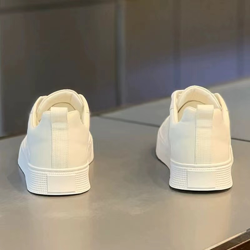 Panda Colored Spring Breathable Live Broadcast, Board Casual Leather Small White Trendy Shoes, Men's Shoes_voghion.com
