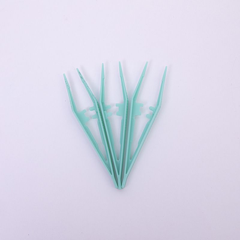 Engangspincet engros plastpincet 11cm * 2,3cm førstehjælpskasse førstehjælpskasse tilbehør Elevmanual pincet_voghion.com