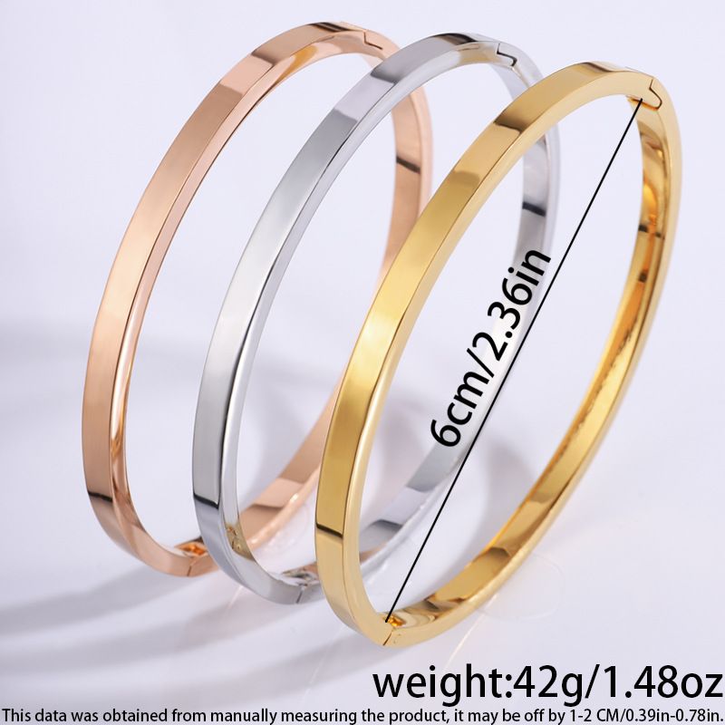 Diamond Bracelet Women Bracelets Gold Titanium Steel Bracelet Stainless Steel Bracelet For Women, High-End Simple Design, Customizable Engraving, Adj_voghion.com