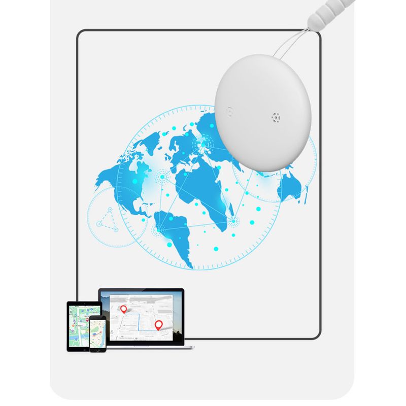 Mini traceur Bluetooth étanche – Dispositif anti-perte pour clés, portefeuille, sacs | Localisateur à distance intelligent_voghion.com