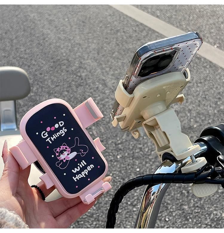 Support de téléphone portable pour vélo, résistant aux chocs, pour vélos électriques et motos, spécialement conçu pour la navigation._voghion.com