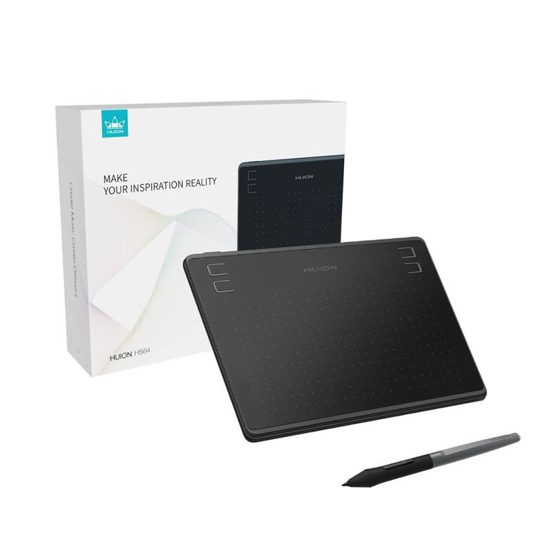 HS64 6x4 Zoll Grafik-Zeichentabletts Telefon-Tablet-Malwerkzeuge mit batterielosem Stift für Android Windows und macOS_voghion.com
