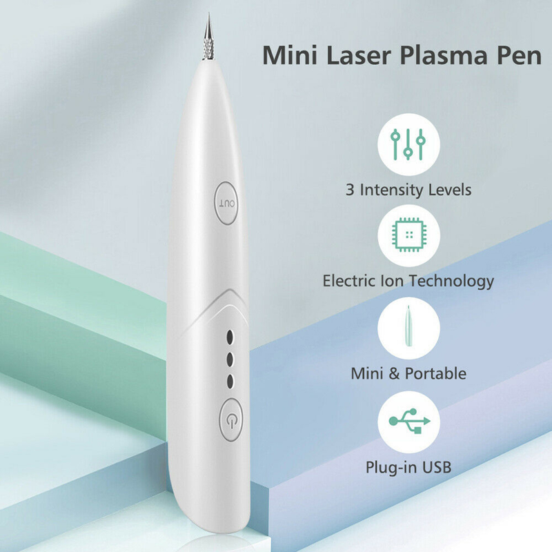 Hislaves 1 Juego de removedor de marcas en la piel láser Plasma multifunción portátil removedor de manchas oscuras herramienta pluma equipo de belleza_voghion.com