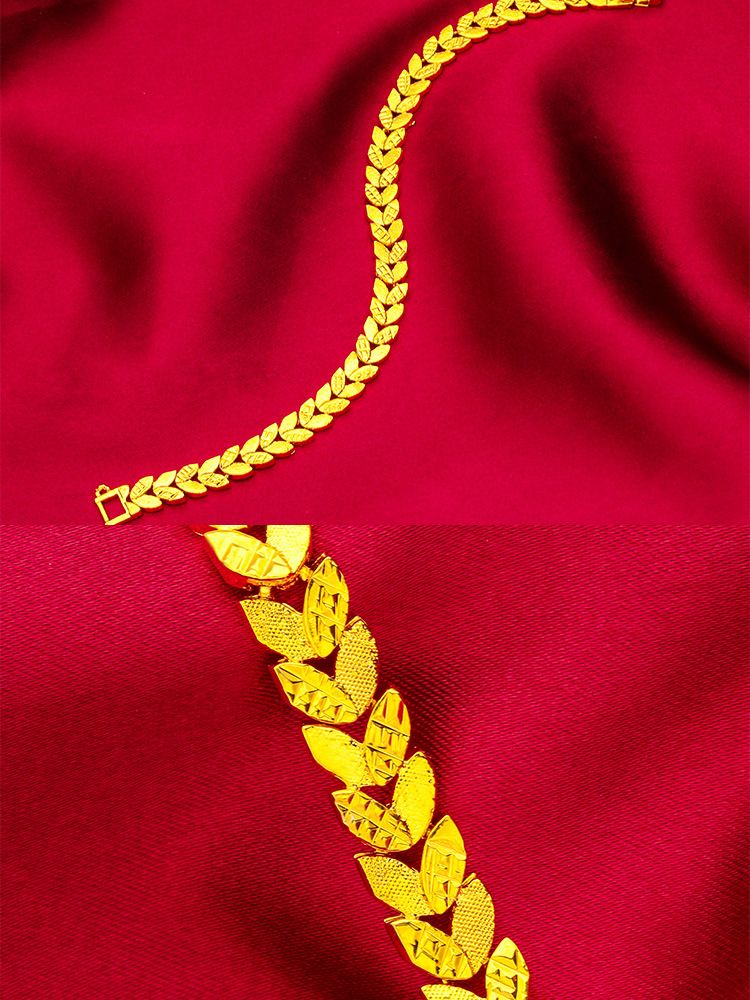 Unisex Jewelry Fashion Safety Watch Buckle Wholesale Wheat Ear Bracelet_voghion.com