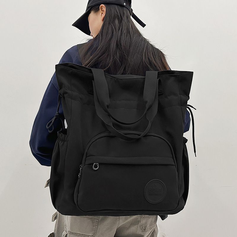 2025 Spring Summer New Large-capacity Drawstring Commuting, Travel, Lightweight Backpack College Students Shoulder Bag Fashionable Versatile_voghion.com