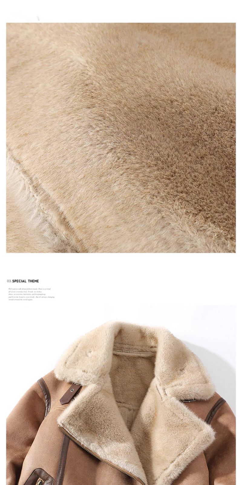 Giacca in pelle spessa, calda e versatile, casual, in visone blu argento, stile motociclista, in montone invernale_voghion.com