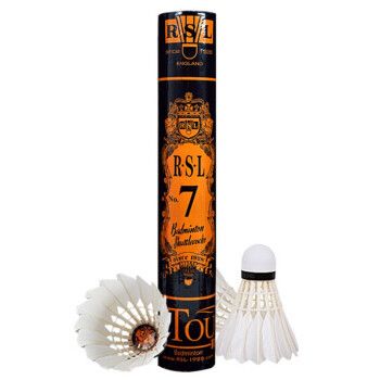 Yashilong RSL Training Balls Stable Flight Durable RSL7 Badminton Single Tube 12-Pack NO.7 Asia 7_voghion.com