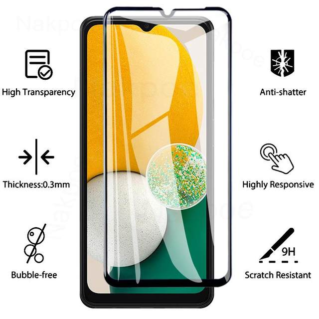 9D kaljeno staklo za Samsung Galaxy A04 A04S A04E A03 A13 A23 A33 A53 A73 Zaštita ekrana F13 F23 M13 M23 M33 M53 Staklena folija_voghion.com