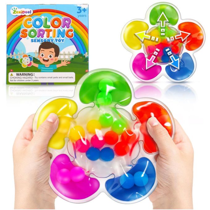 Children's Educational Toys Color Sorting Toys Color Classification Sensory Matching Toys A20_voghion.com