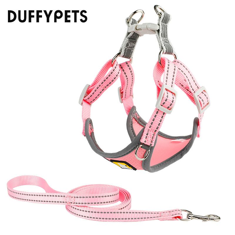 Katzengeschirr-Westen-Stil, Hundeleine-Zubehör, Ausbruchsicherung, atmungsaktiv, reflektierend_voghion.com