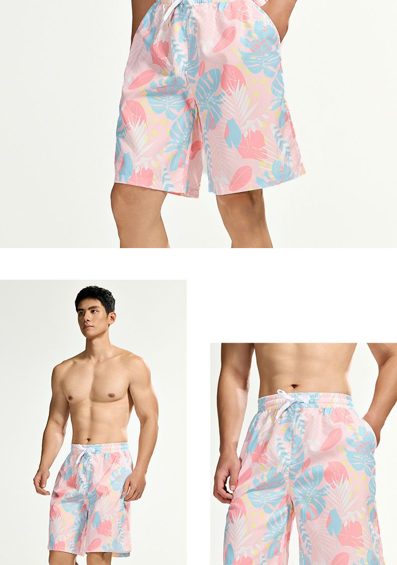 Herrenbekleidung Badehose Strandhose Schnelltrocknende Surfhose Anti-Peinlichkeits-Badehose Heiße Quellen Schwimmausrüstung Herren-Badeanzug_voghion.com