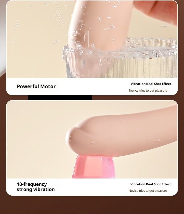 LuvBox Rollen Doppelkopf-Vibrator Sanfte Einführung Interne und Externe Vibration Masturbator Orgasmus Sex für Frauen Erwachsene_voghion.com