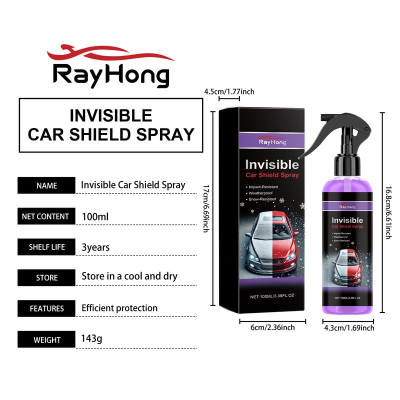 Rayhong Car Coating Protective Spray Anti-Scratch Enhanced Gloss Paint Coating Spray Car Paint Maintenance_voghion.com