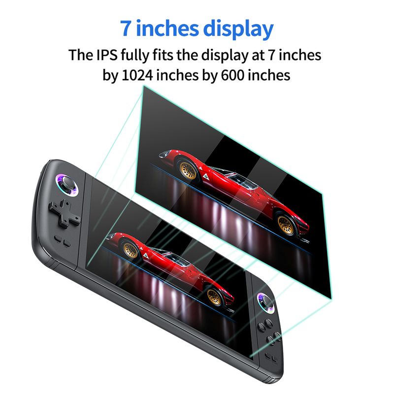 Console per videogiochi portatile tascabile retrò M27 con schermo grande da 7,0 pollici, display 1024*600, supporto LINUX Emelec_voghion.com