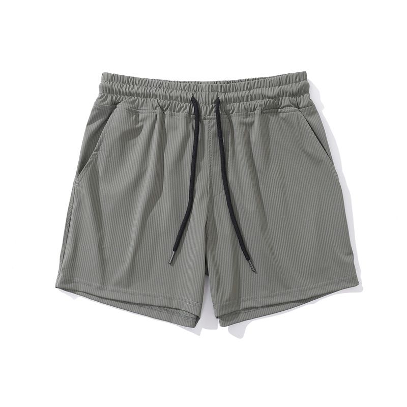 Spodnie sportowe męskie z wysoką elastycznością, szybkoschnące, duże rozmiary, spodenki trzy czwarte, spodenki do biegania przez płotki, maraton_voghion.com