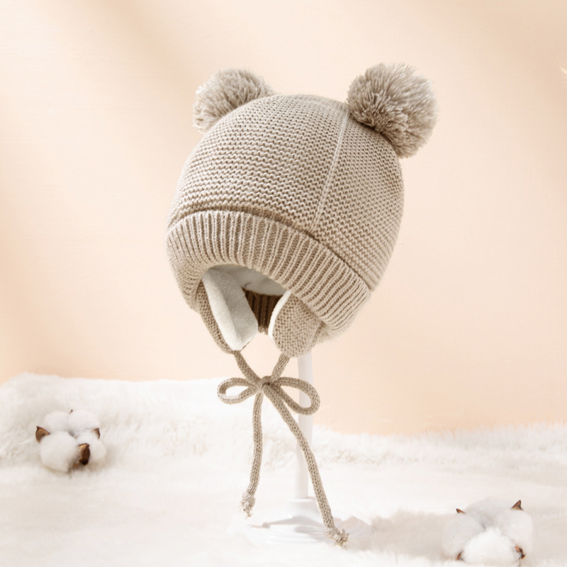 Babykleid Kinder Zopf Mütze Handschuhe ein Set_voghion.com