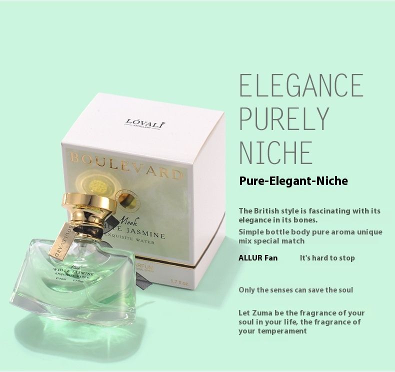 New Hot Perfume Night Jasmine Perfume Ladies European And American Students Clear, Natural And Durable Eau De Toilette 50ml Perfume_voghion.com