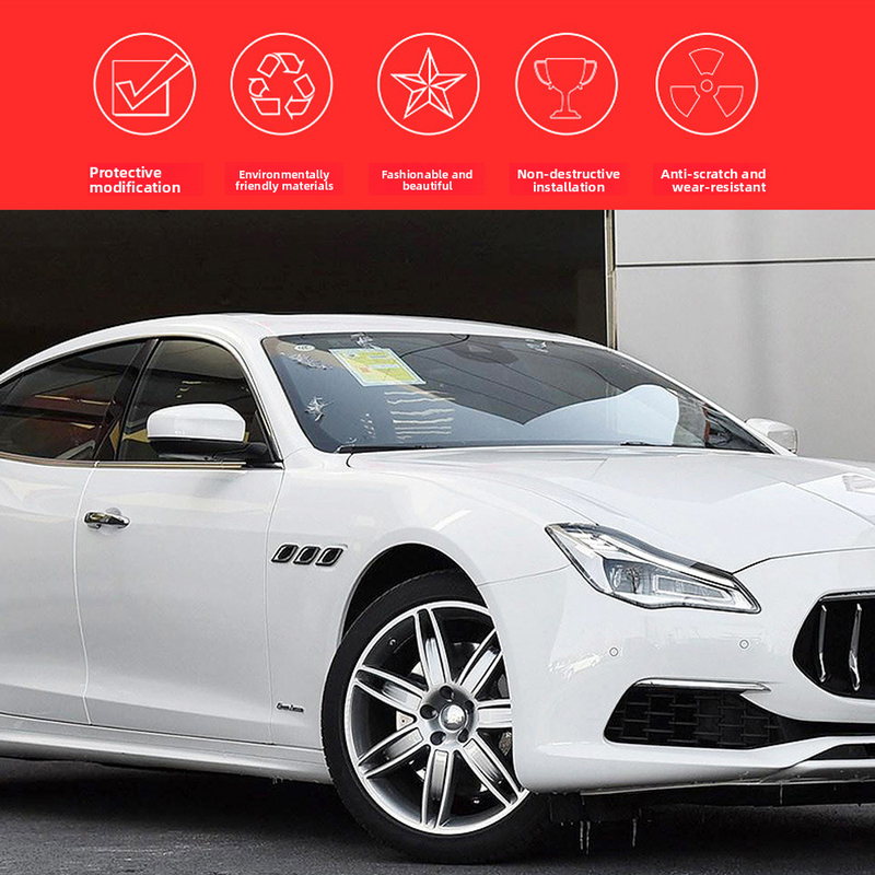 Suitable For Car Fender Side Carbon Fiber Body Decoration Stickers Personalized Modification Universal_voghion.com