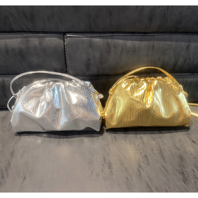 Borse a nuvola d'oro Borse Hobo da donna Borsa a gnocco intrecciata Borsa a tracolla singola Borsa a tracolla diagonale Borsa da sera parziale_voghion.com