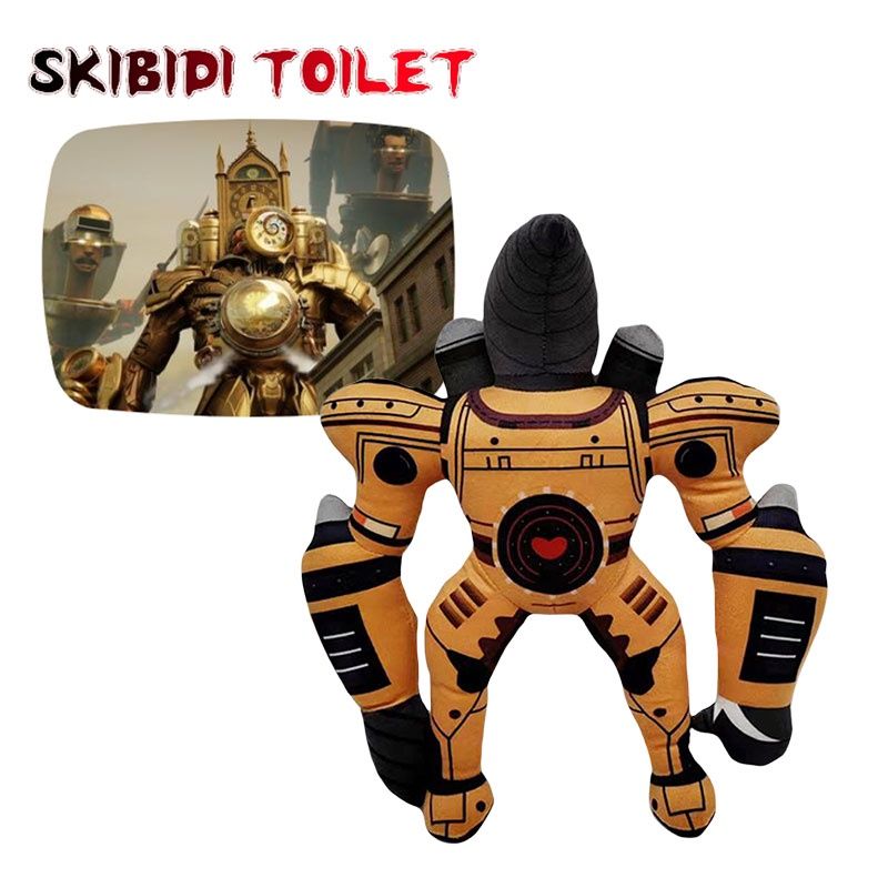 Toilet Skibidi Plush Toy Soft And Cuddly Stuffed Kids Doll For_voghion.com