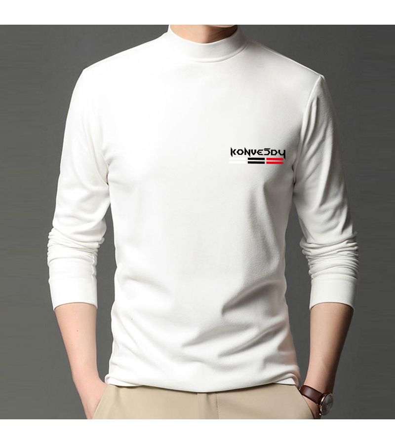 Men's Slim Fit Thermal Underwear Half-Turtle Neck Base Layer Shirt, Breathable & Warm, All-Season Comfort, Multiple Colors & Sizes (M-4XL)_voghion.com