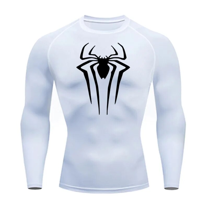 Sun Protection Sports Second Skin Running T-shirt Men's Fitness Rashgarda MMA Long Sleeves Compression Shirt Workout Clothing_voghion.com