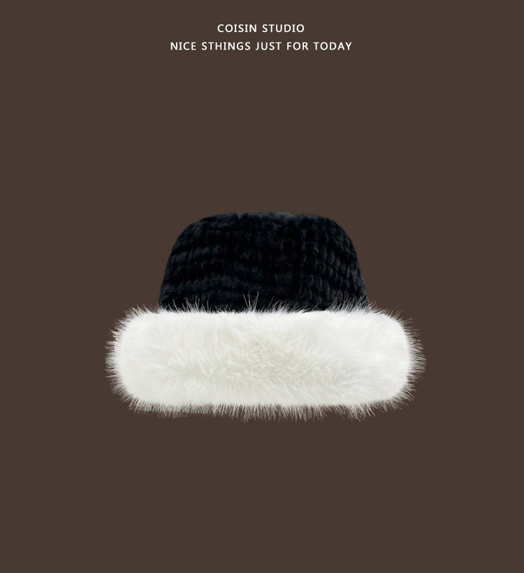 Handmade woven plush for children thicken and keep warm in winter, students to show off their small faces, knitted_voghion.com