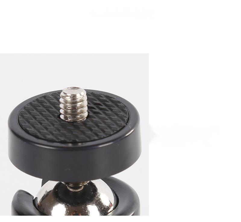 Treppiede con testa a sfera in metallo rotante a 360° Q29 – Stabilizzatore compatto per streaming live, vlogging e fotografia_voghion.com