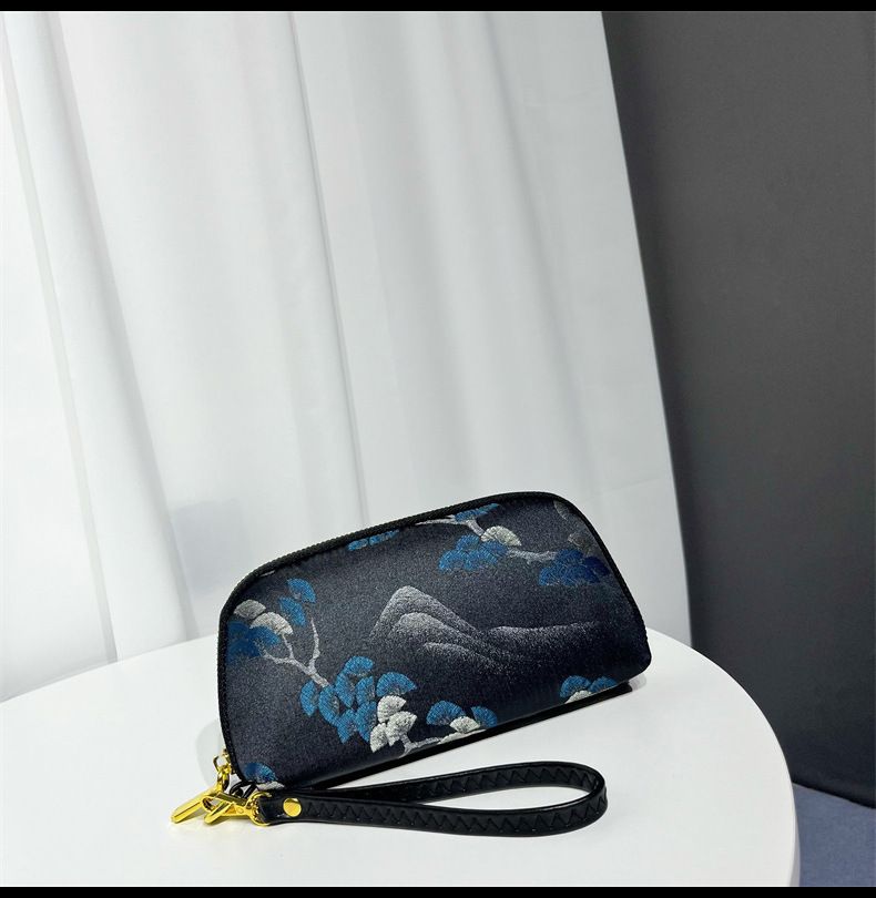 Sac à main pour femme style Nouvel An chinois, pochette pour téléphone portable, style Cheongsam traditionnel, nouveau sac à main style chinois_voghion.com