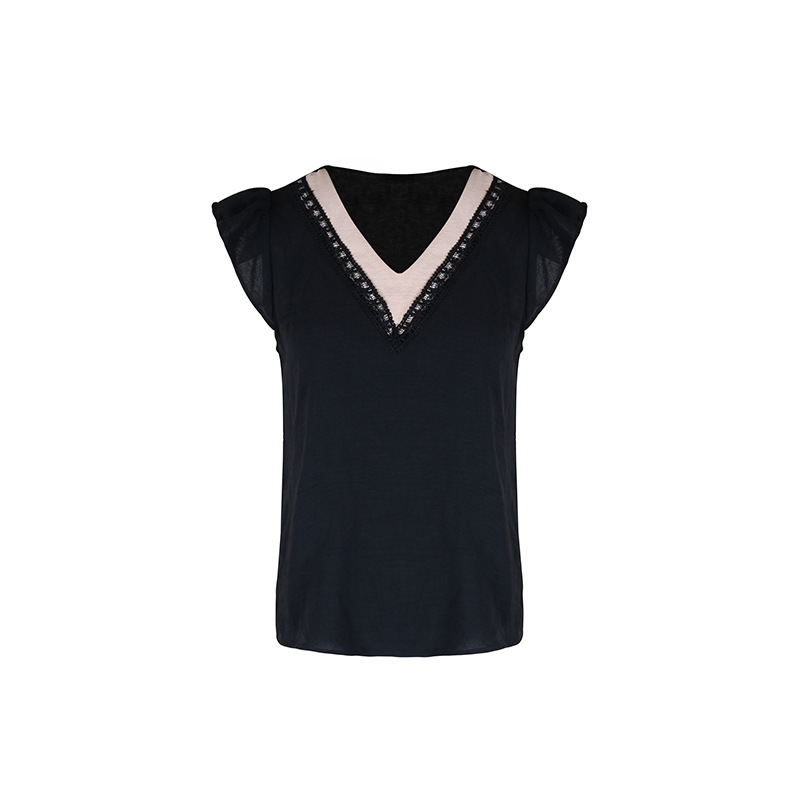 Camicie senza maniche con scollo a V abbinate ai colori_voghion.com