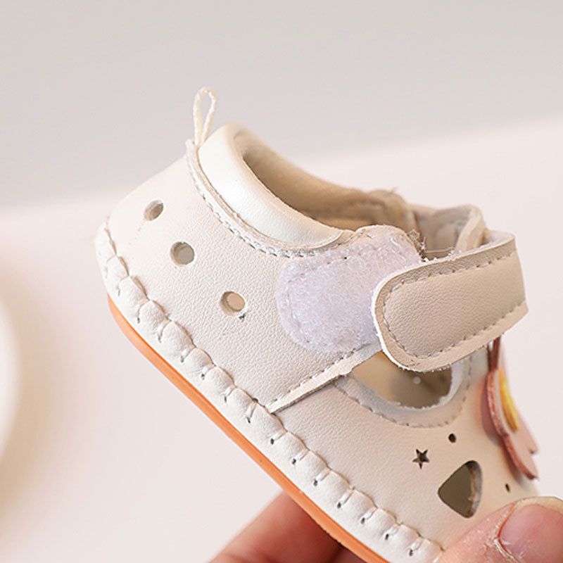 Kinderkleidung Babyschuhe Kleinkindschuhe für Mädchen Frühling und Sommer 6-12 Monate ein Jahr alte Schuhe Prinzessin Schuhe weiche Sohle Sandalen_voghion.com