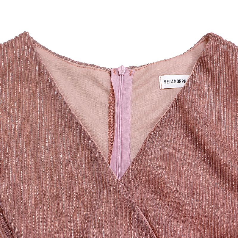 Damenbekleidung Neue V-Ausschnitt Temperament Langarm Cape Taille Kleid Rock_voghion.com