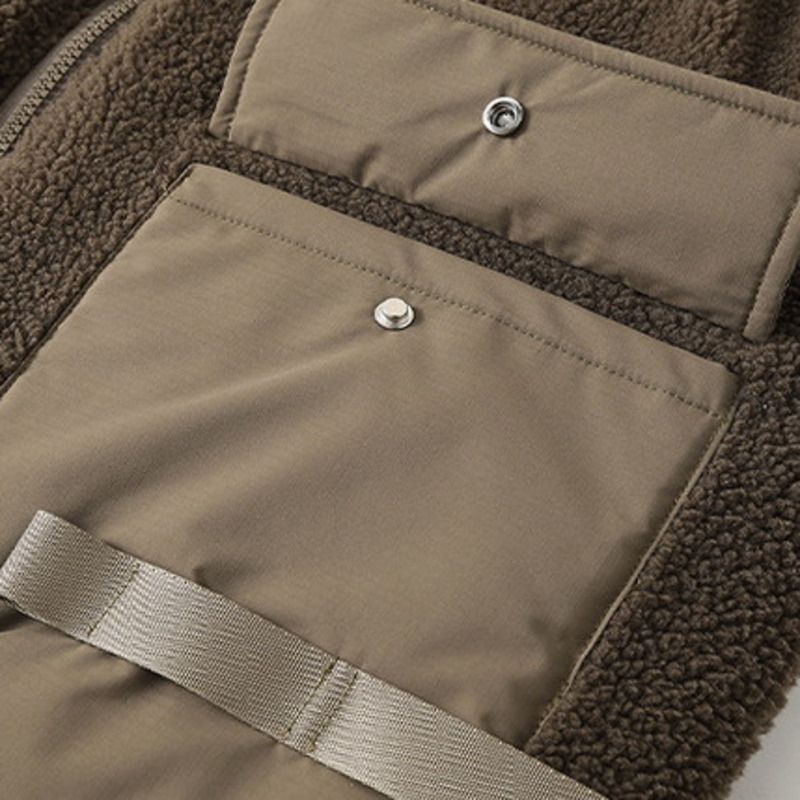 Winter Neue Große Größe Mode Jugend Baumwolle männer Warme Ärmellose Jacke Shearling Trendy Marke Weste_voghion.com