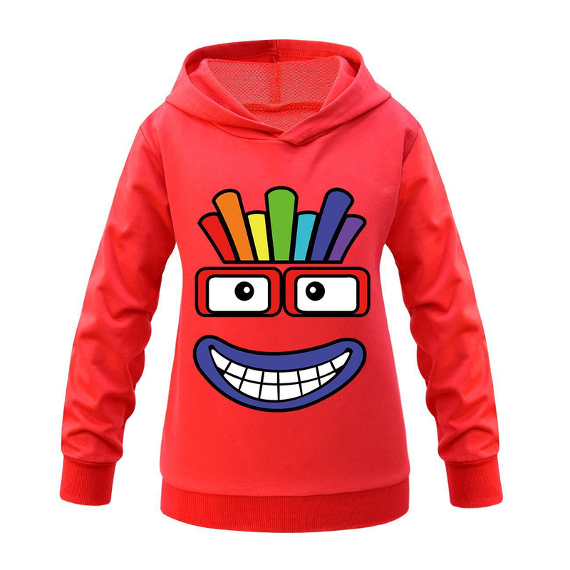 Children's Fashion Men's Women's Hoodies, Big Boy Cartoon Boys and Girls Sports Top_voghion.com