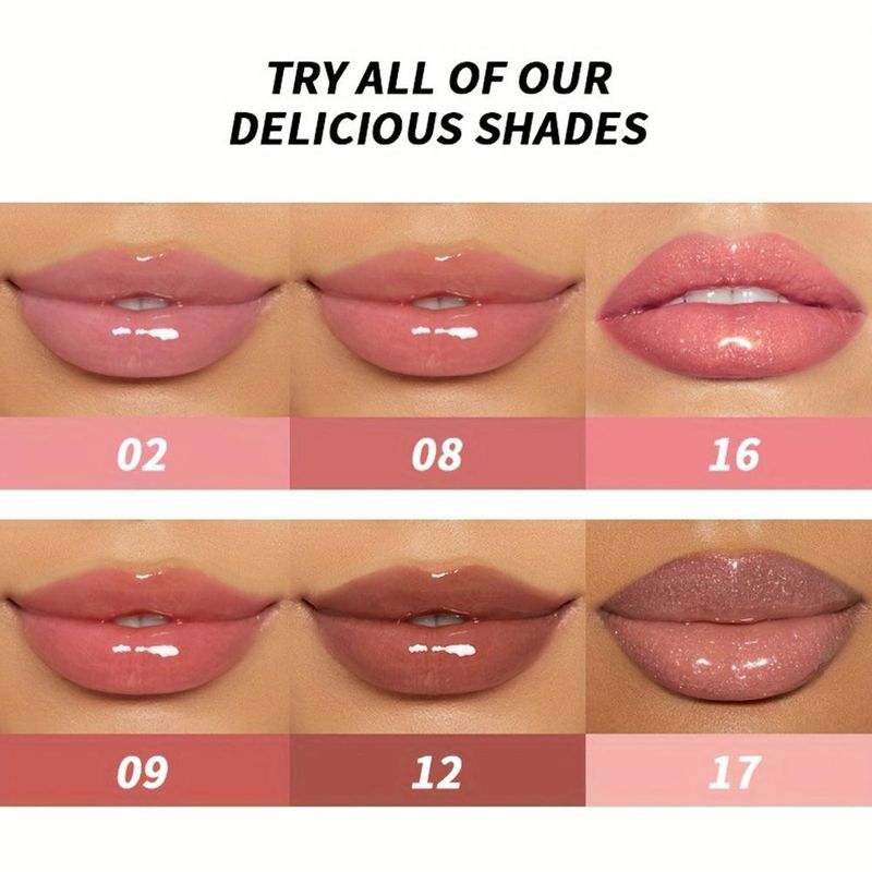 6 kleuren Mirror Pearl Lipgloss, waterdicht, langdurig hydraterend, vloeibare lippenstift, glanzende glitterlipgloss, lipmake-up voor vrouwen_voghion.com
