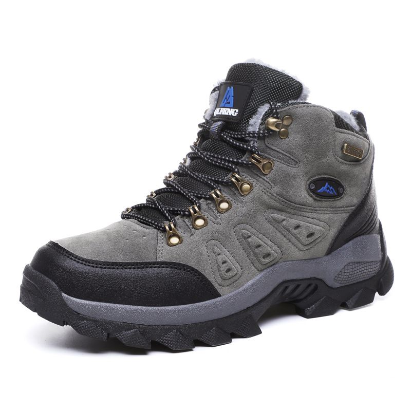 High-top Hiking Waterproof Trekking Outdoor Shoes Same Style Available With Single And Cotton Options_voghion.com