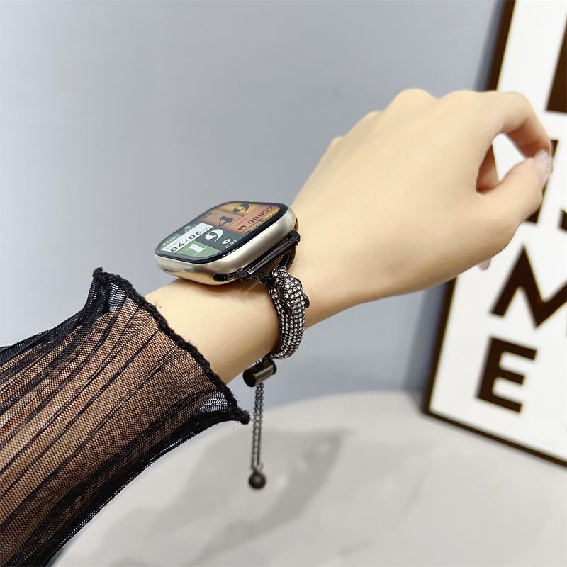 Uhrenarmband für iWatch 42/44/45/46/49 mm 38/40/41 mm Metall-Mode-Uhrenarmband für Uhrenserie Ultra2 Serie 10/9/8/7/6/5/4/3/2/1_voghion.com