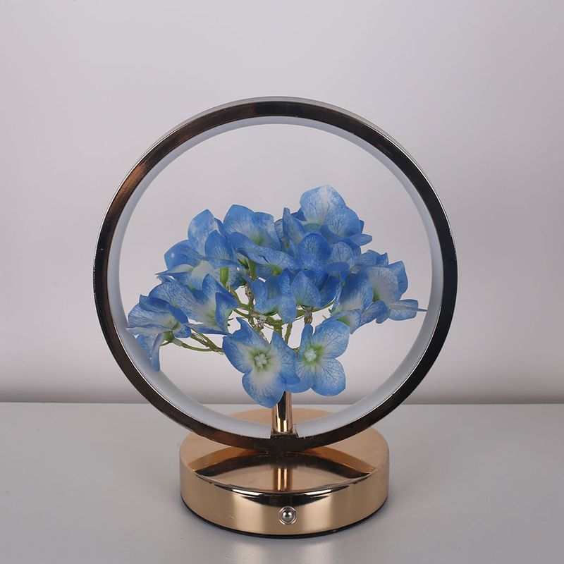 Neu Runde schreibtisch simulierte bestickte ball blume, kleine nachtlicht, nacht lampe, dekorative ornament,_voghion.com