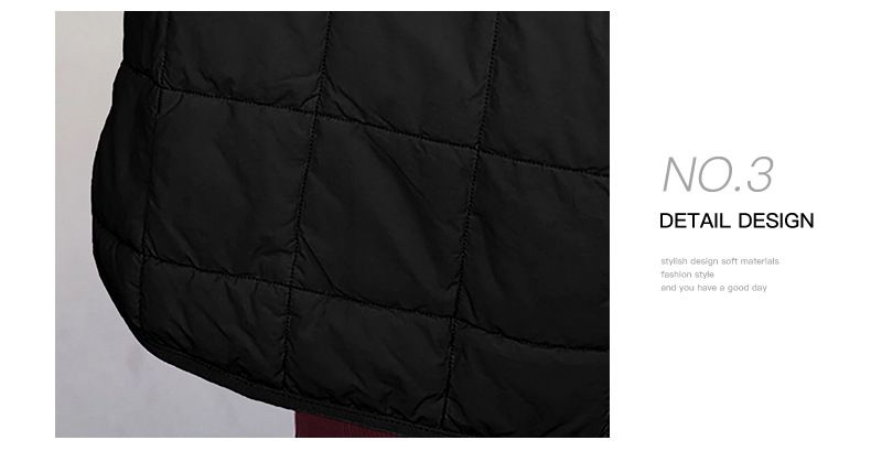 Shiying gilet in cotone leggero caldo sportivo all'aperto con cerniera e colletto alto, autunno e inverno, da donna_voghion.com