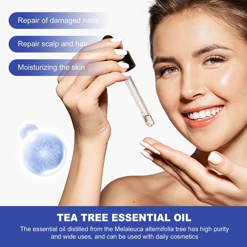 West&month Tea Tree Essence Nail Care Multi Effect eteerinen öljy kosteuttavaan kasvojen ihoon_voghion.com