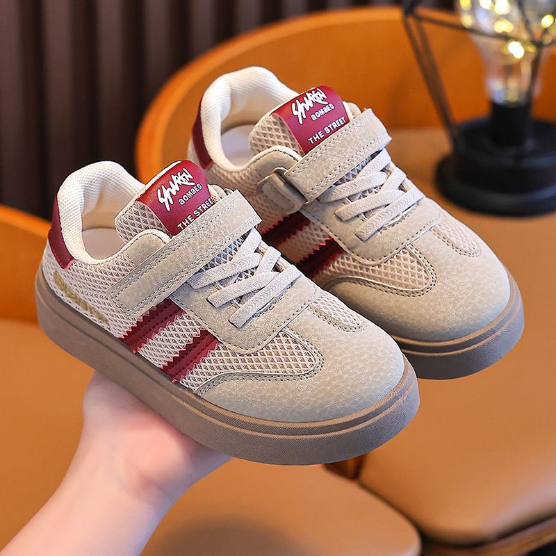 Scarpe da ginnastica per ragazzi 2025, nuove scarpe da ginnastica sportive casual traspiranti in rete basse per bambini, primavera e autunno_voghion.com