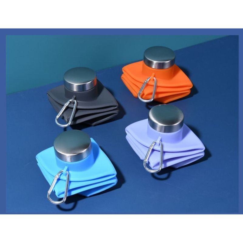 Tragbare Neue Falten Outdoor Sports Cup Bergsteigen Radfahren Reise Wasser Tasche_voghion.com