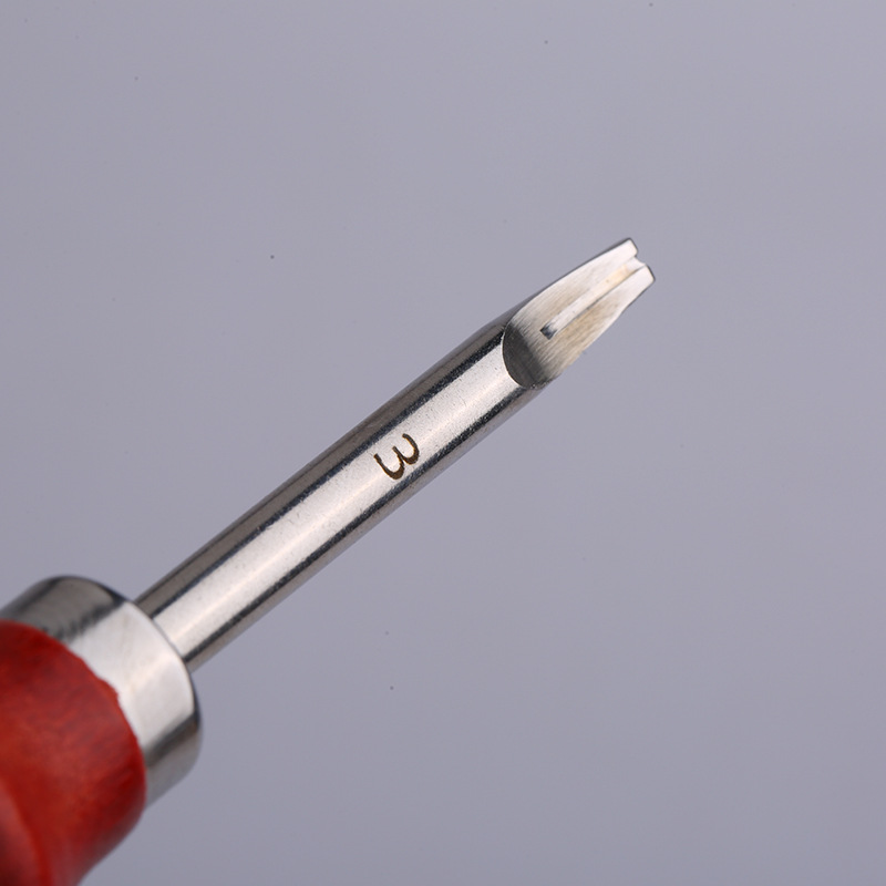 1 Adet Deri Giyotin Kırmızı Kolu Giyotin Pah Diy Deri Aletler Profesyonel Giyotin_voghion.com